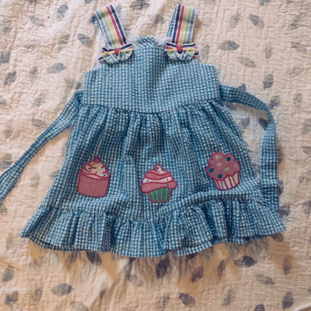 Smocked cupcake dress